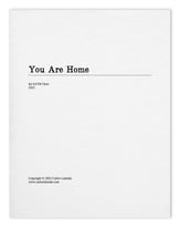 You Are Home SSAATTBB choral sheet music cover